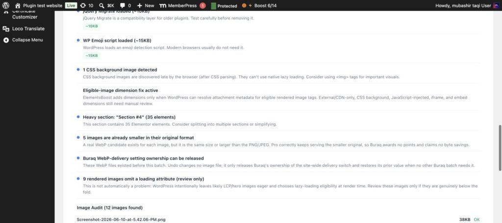 How to Find Heavy Elementor Elements Before Optimizing 2 ElementsBoost finding used to find heavy Elementor elements for find heavy Elementor elements